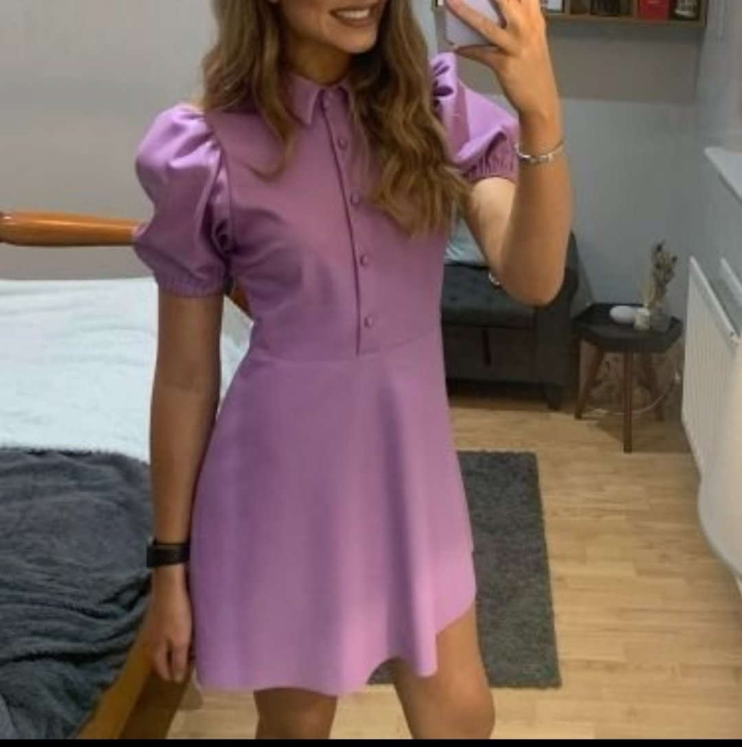 Robe Zara en similicuir 