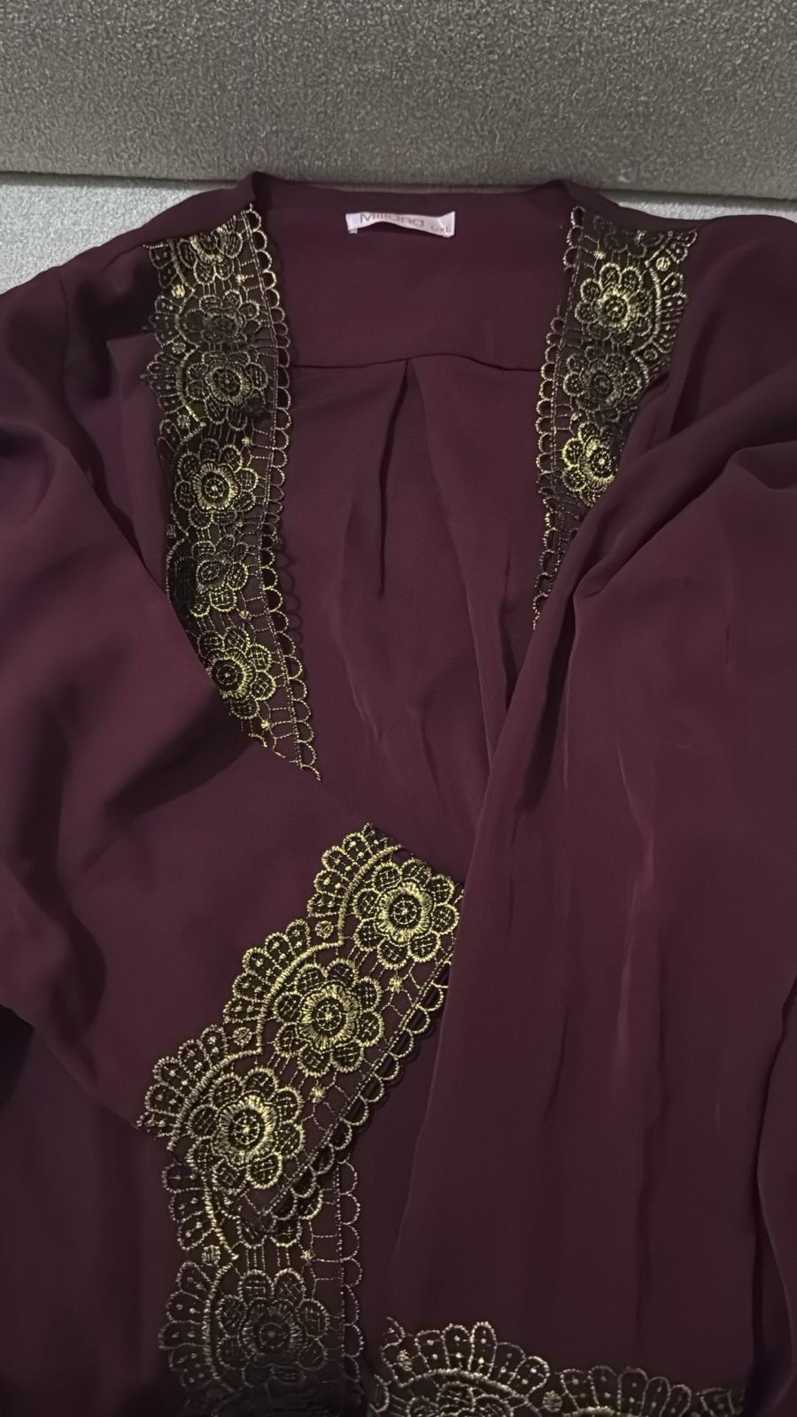 Kimono bordeau
