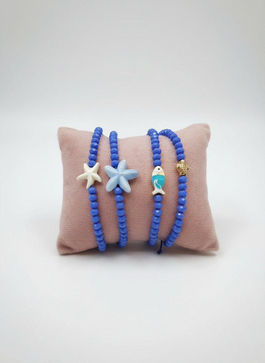 Lots de 4 bracelets