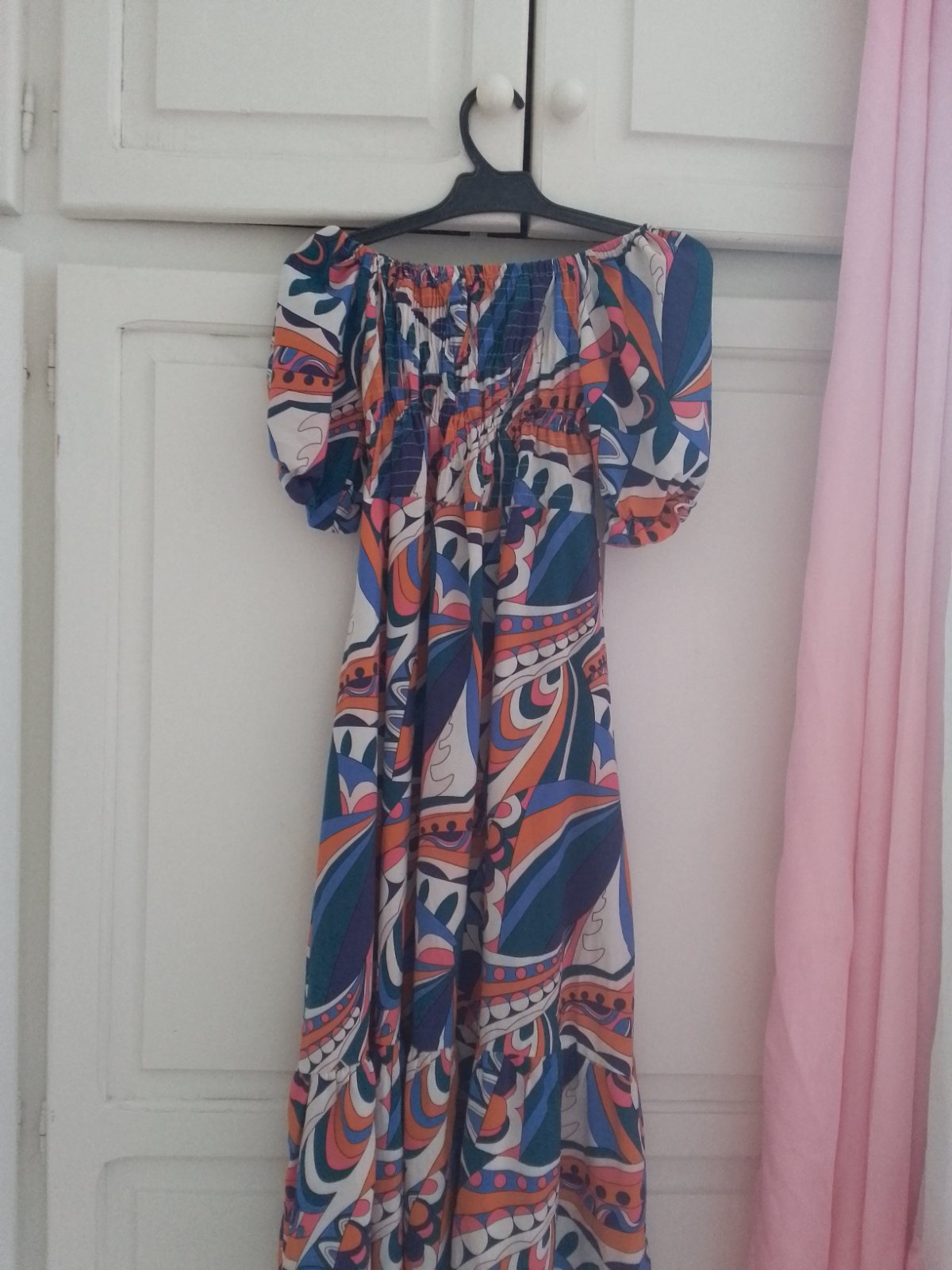 Robe multicolores 