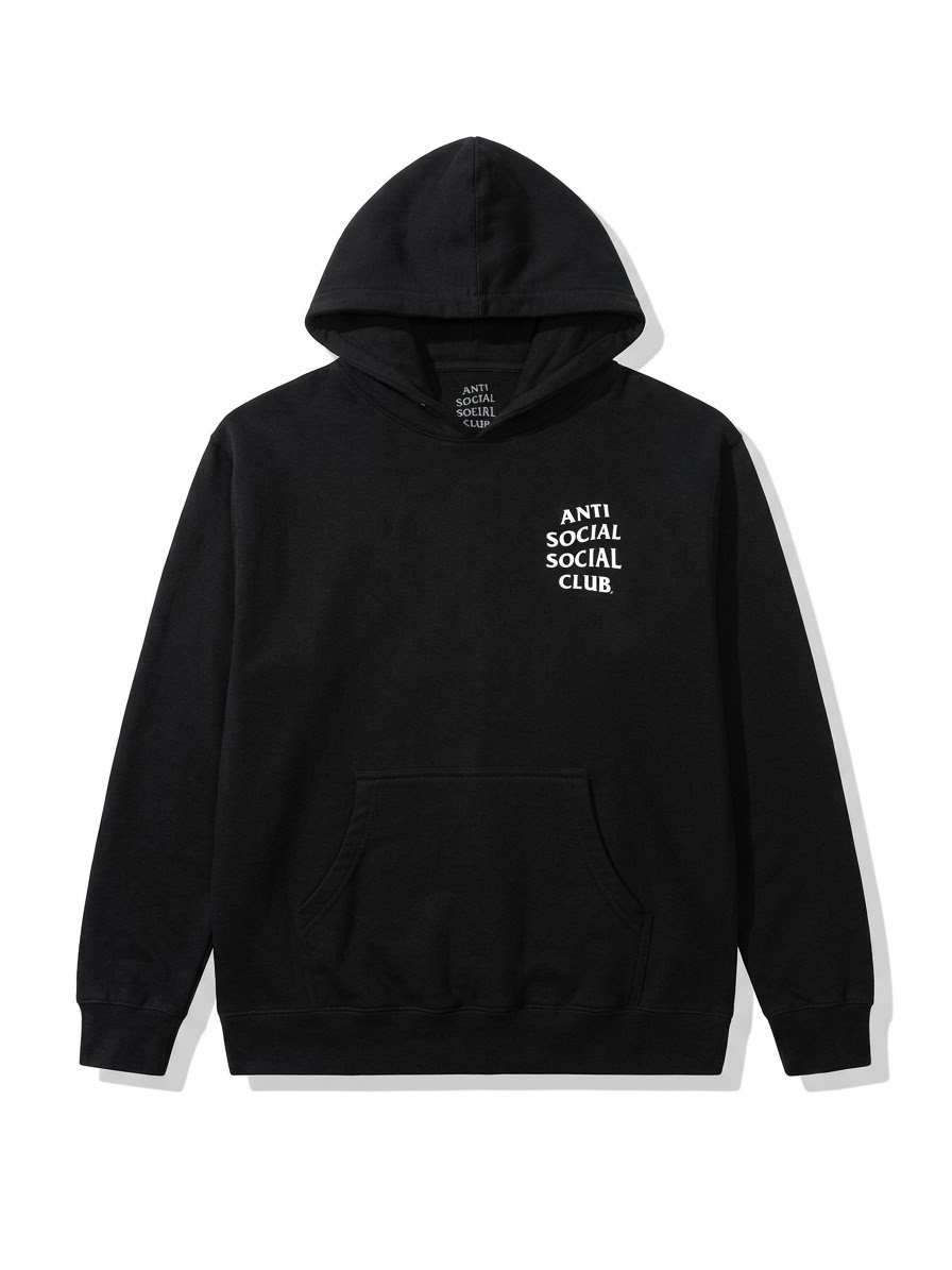 🌸 ANTI SOCIAL SOCIAL CLUB - HOODIE FLORAL EDITION 🦋