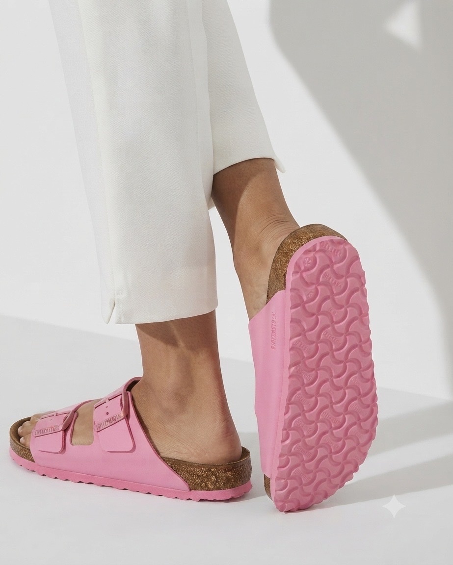 BIRKENSTOCK Arizona Rose Patent 36 Originale Made in Germany