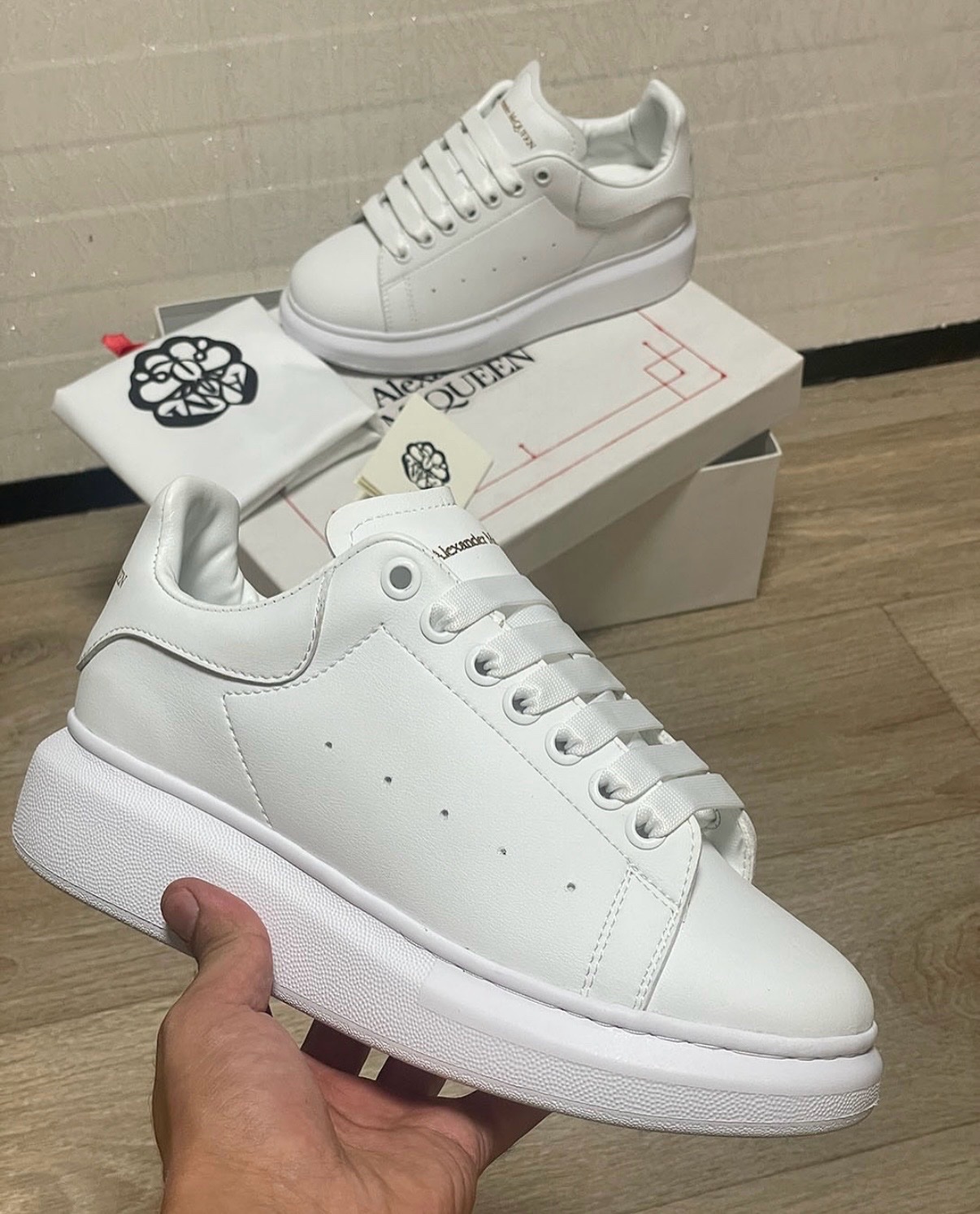 Alexander mcqueen blanc