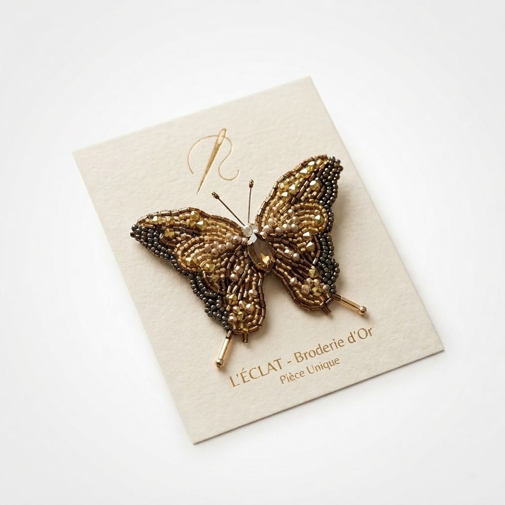 Broche butterfly