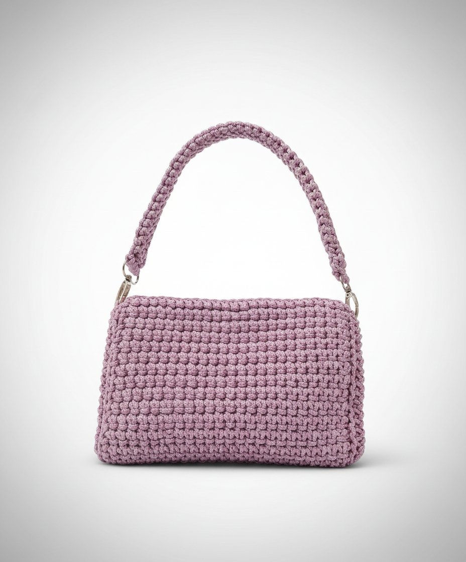 Pochette en crochet 