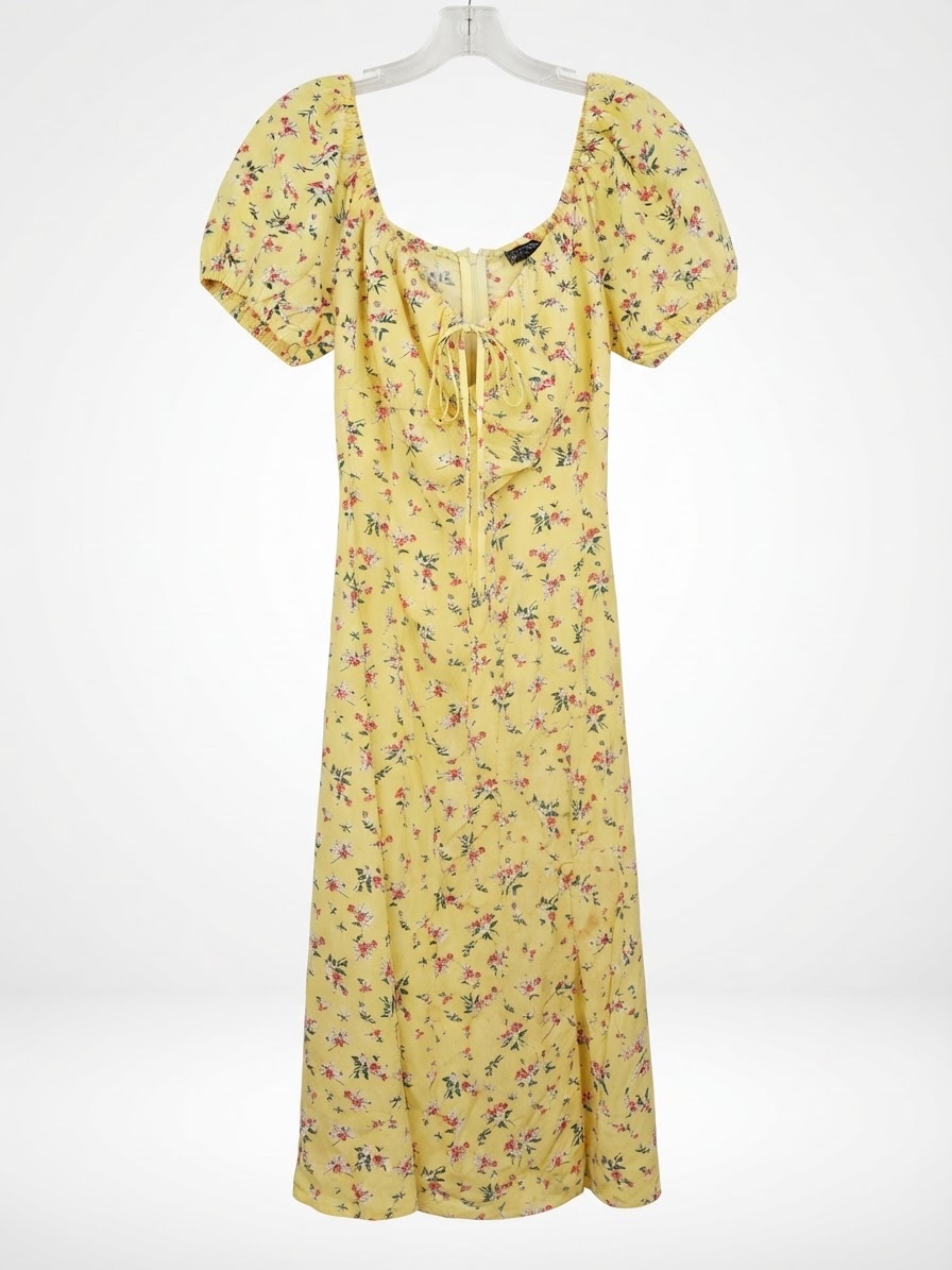 Robe jaune 