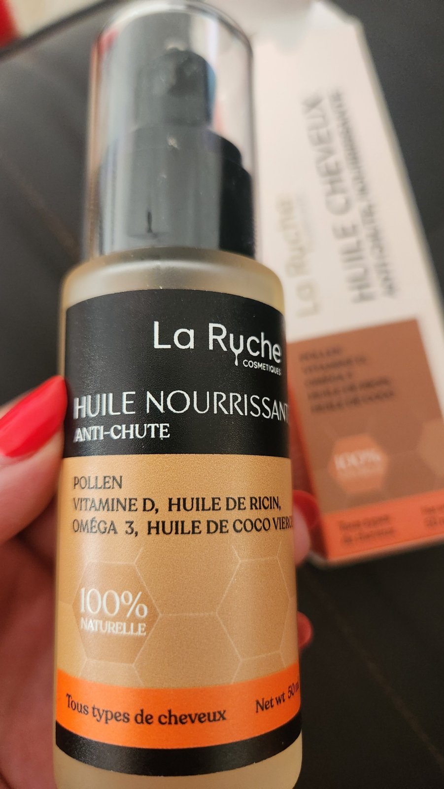 BAISSE DE PRIX Huile LA RUCHE anti chute nourrissante 