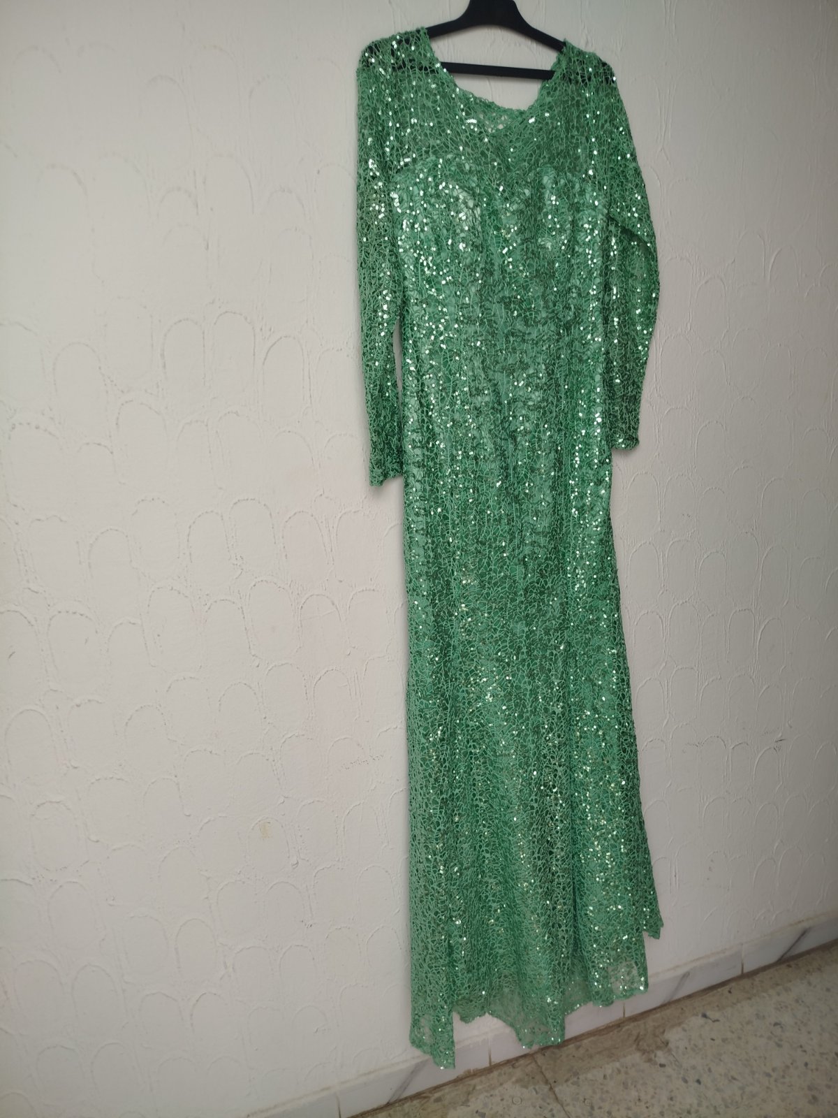 Robe soirée verte