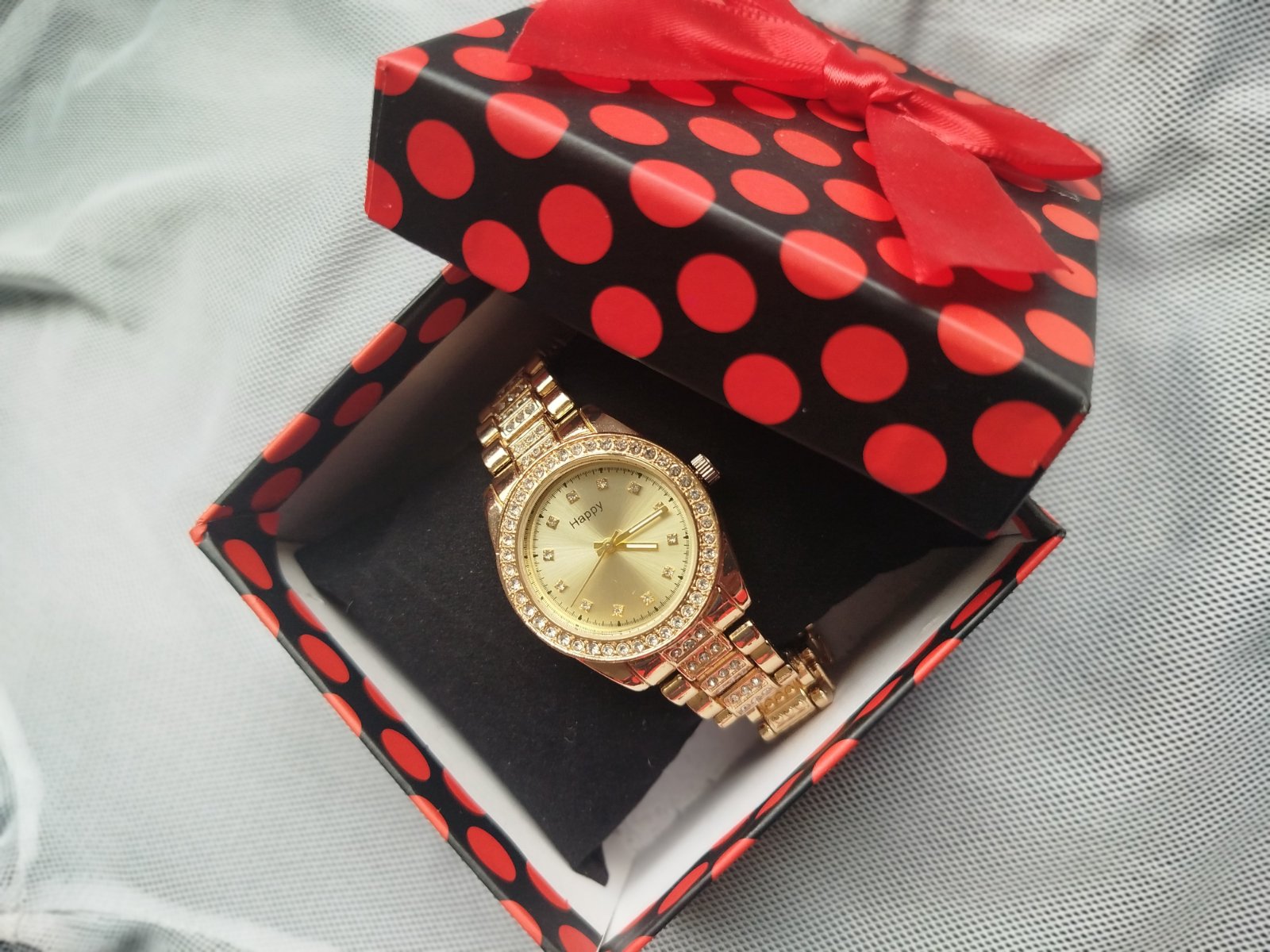 Montre doré 