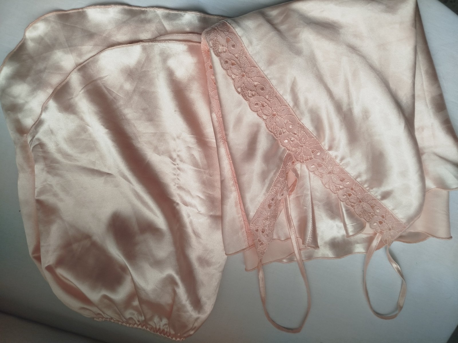 Ensemble deux pièces en satin