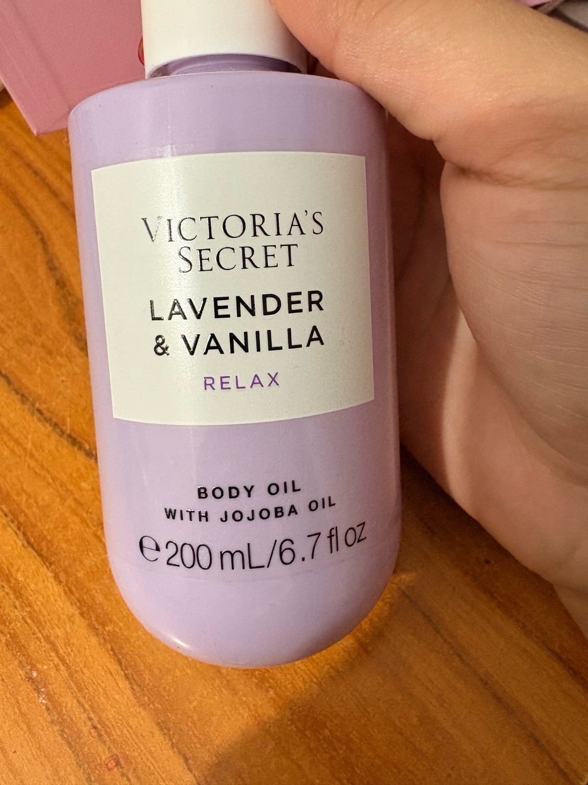 Body oil victoria's secret
