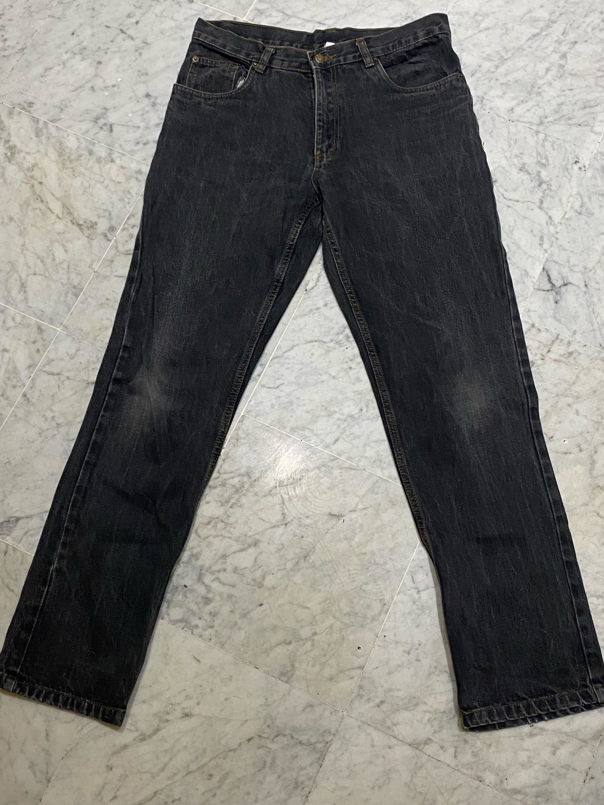 Gray baggy jeans 