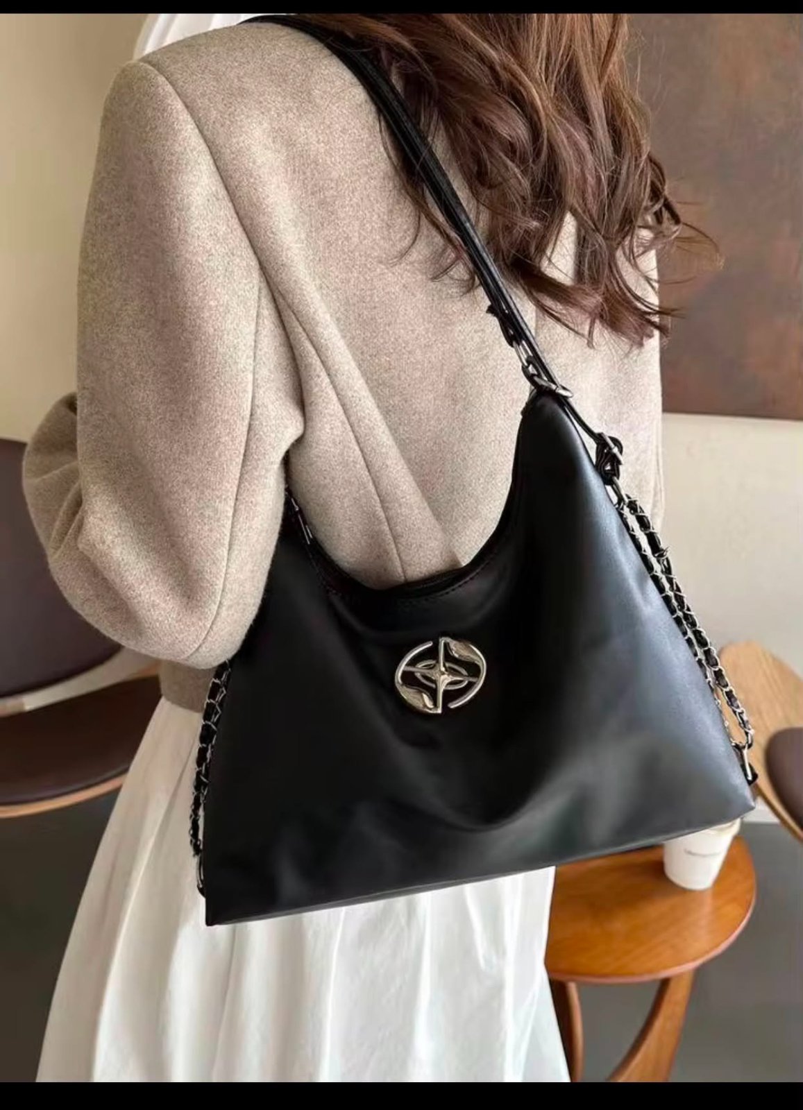Sac à main noir shein 