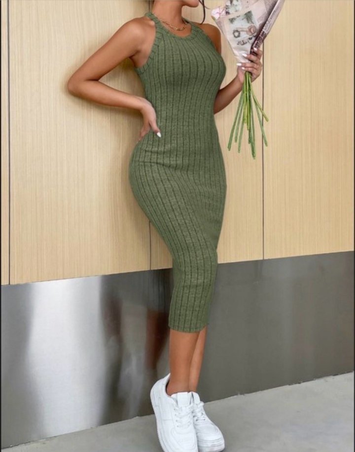 Robe verte taille 38