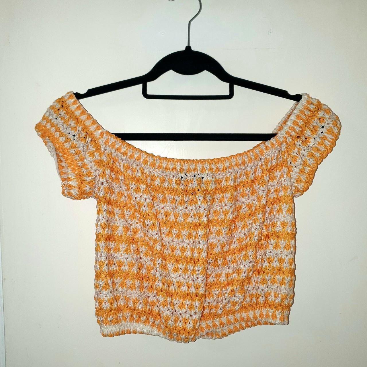 Pull crochet taille S