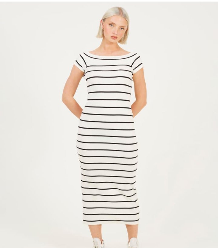 Robe mi-longue H &M taille 38 