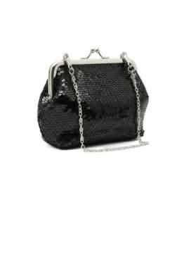 Sac à main noir soirée 