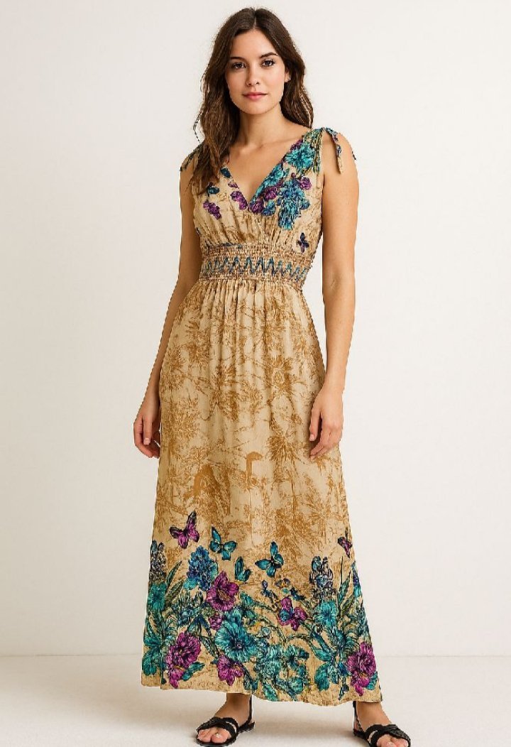 Robe maxi taille L 