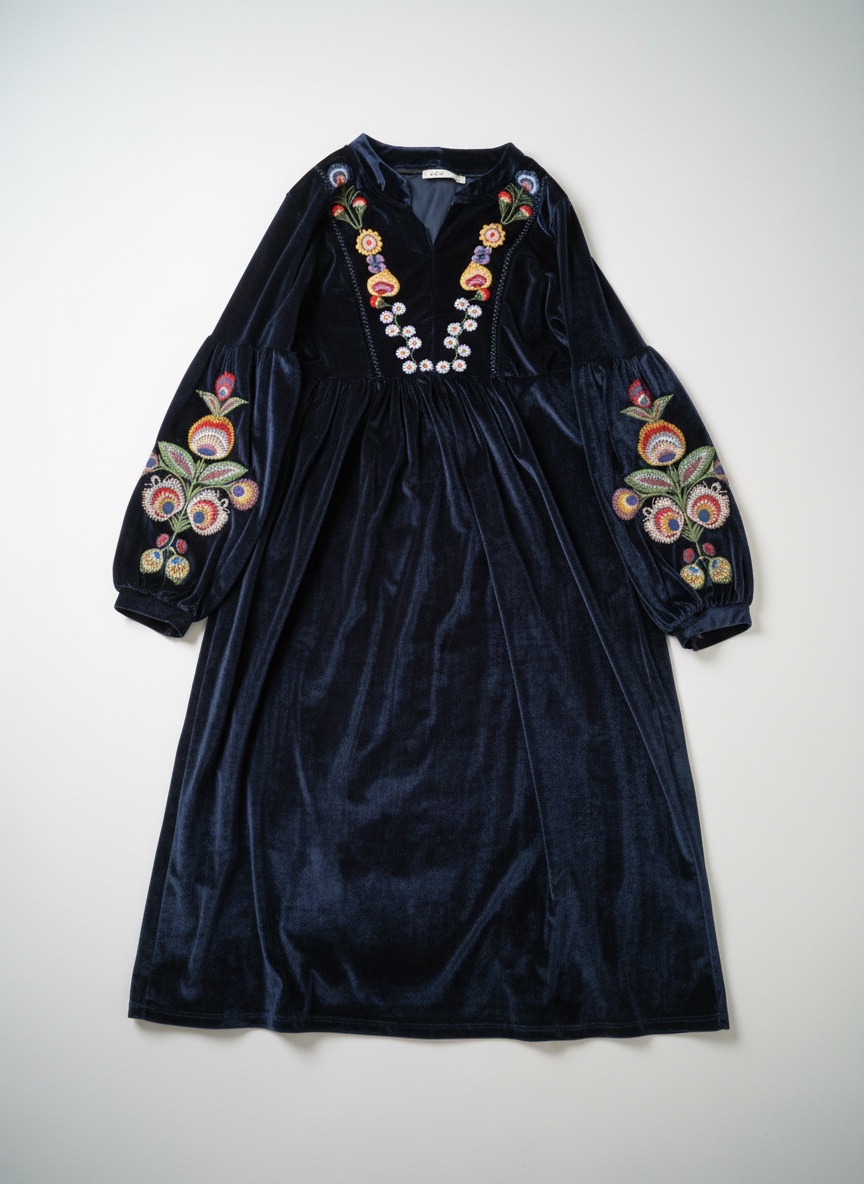 Robe bleue 