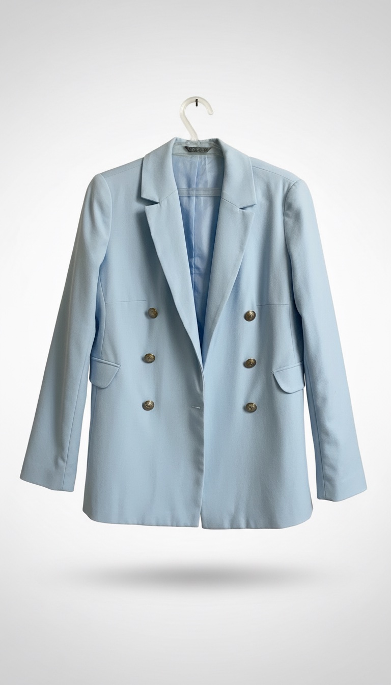 Blazer bleu ciel 