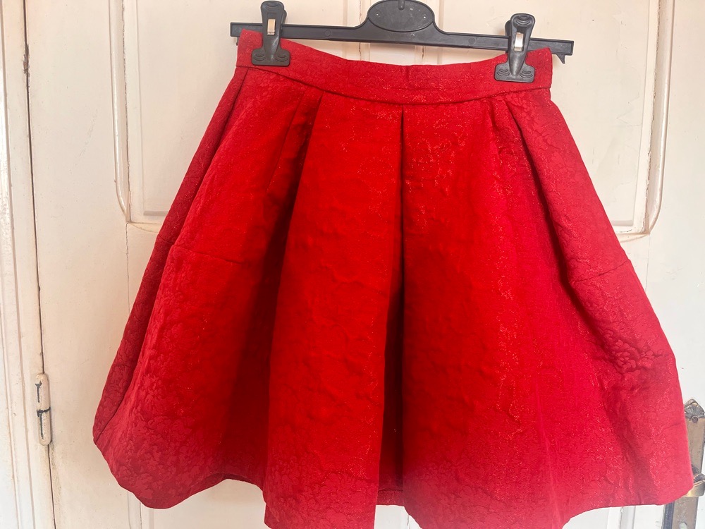 Jupe rouge