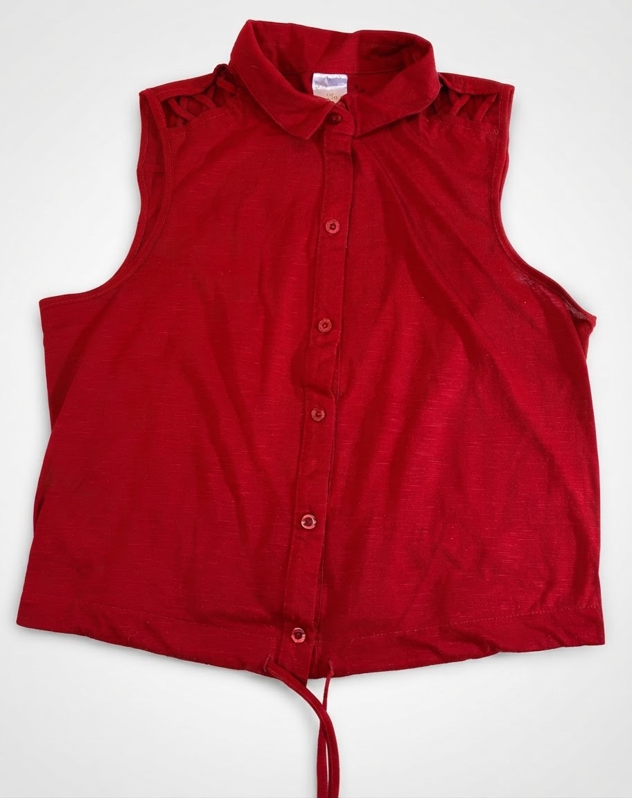 Chemise rouge