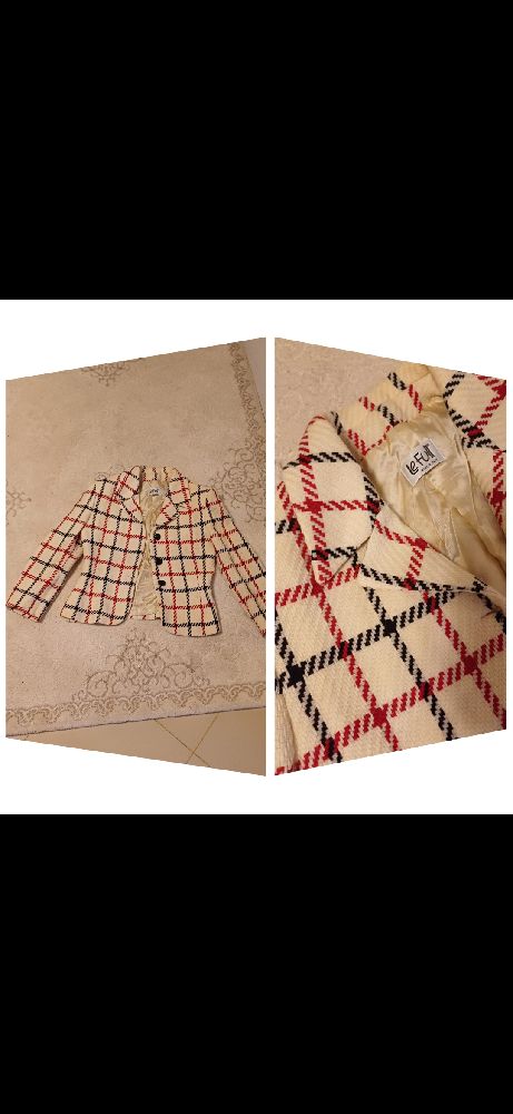 Veste carreaux