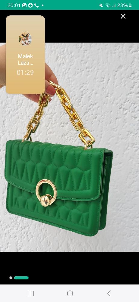 sac vert shein 