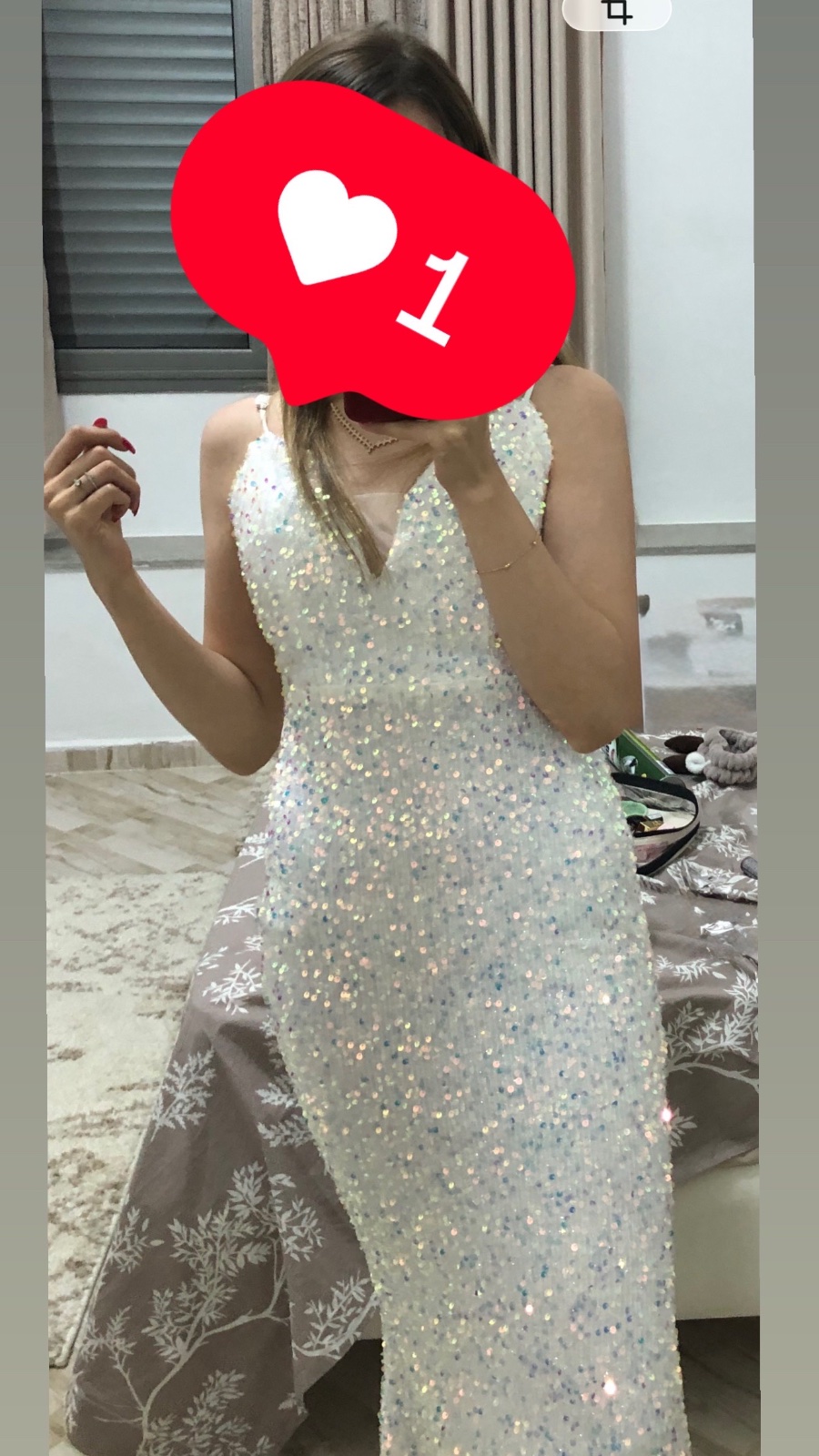 Robe soiree portee une seule fois 
