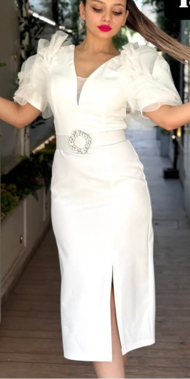 Robe blanche neuf jamais porté