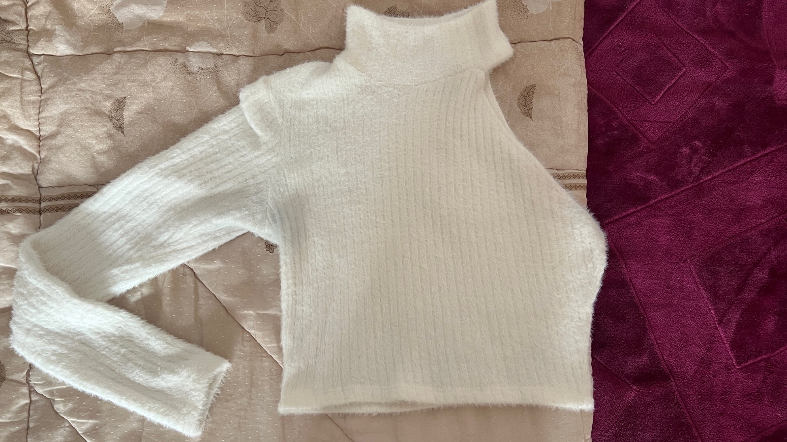 Pull sans manche blanc bershka 