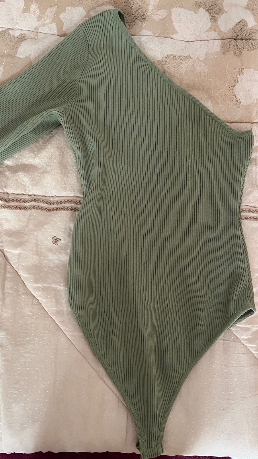  un body sans manche vert