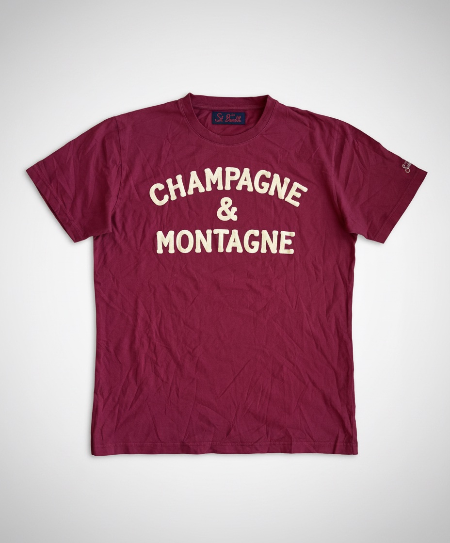 T-shirt St. Barth Bordeaux / S]