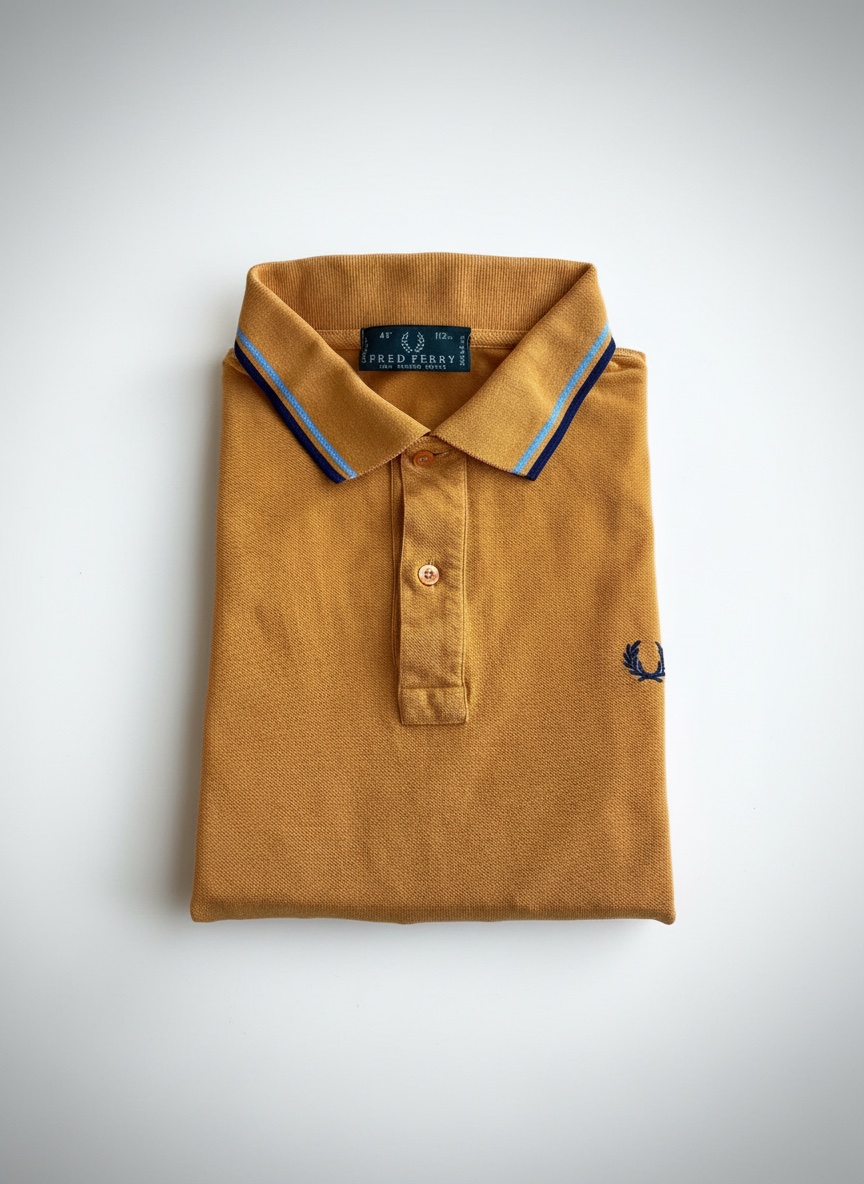 Fred Perry polo Shirt  made in Italy / M - L ] 