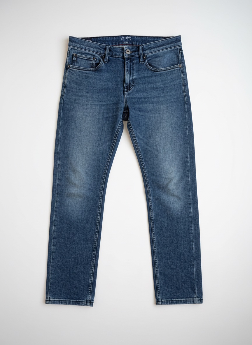 Jeans Chaps Straight Fit - Bleu / (32x32) M]