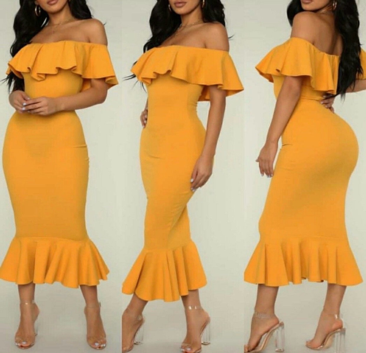 Ruffle dress 💕