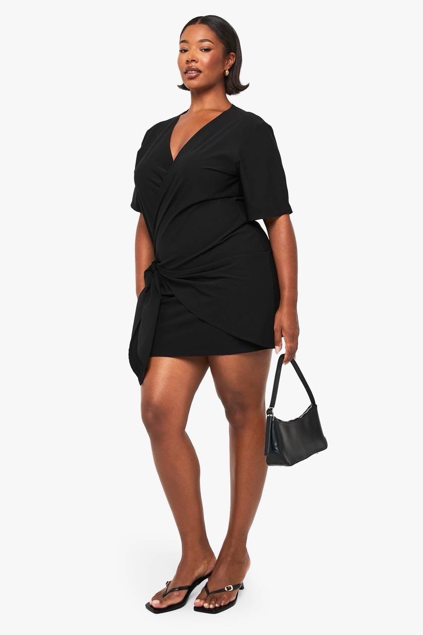 Robe portefeuille drappée Bohoo neuve avec étiquette💕