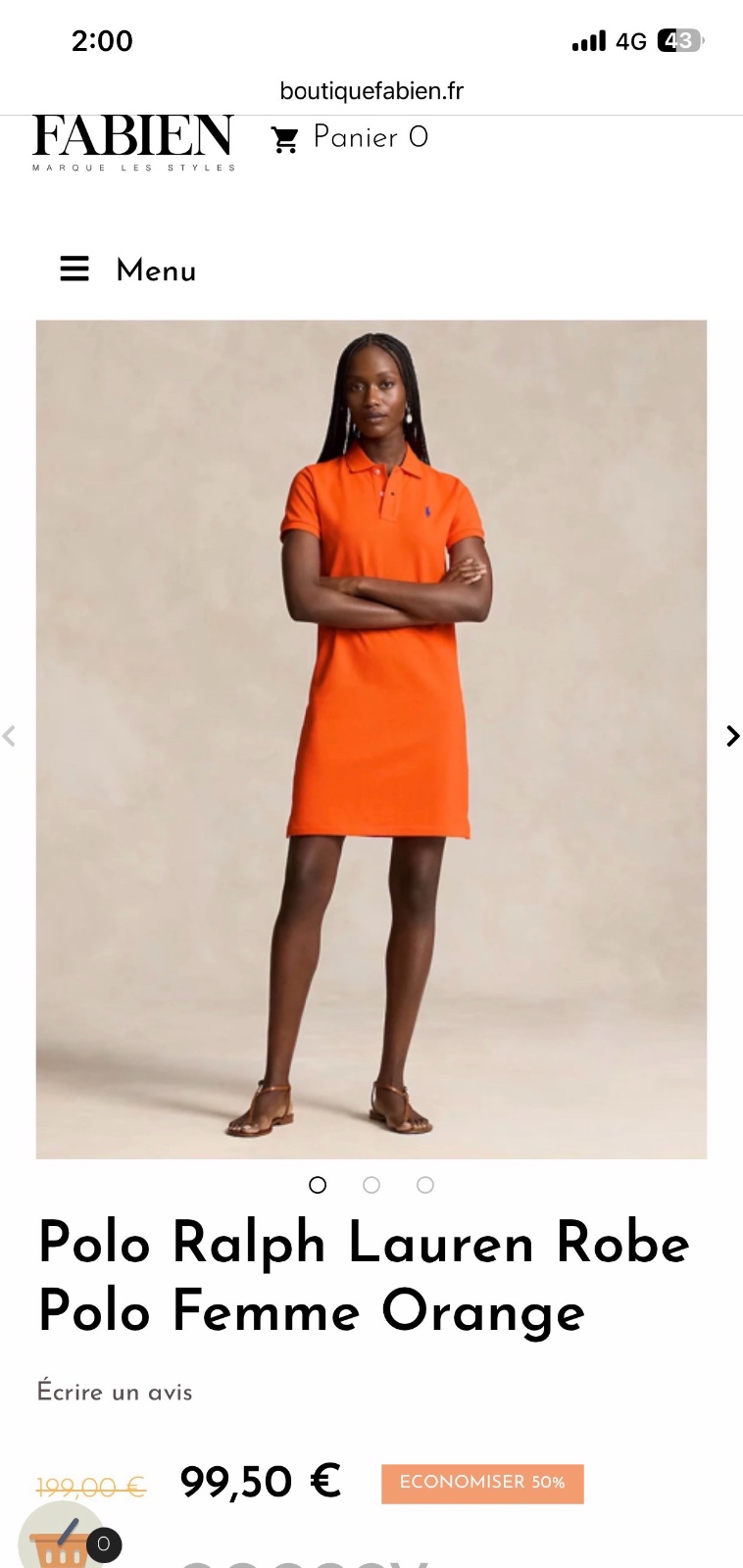 Ramph Lauren Robe polo 🧡🧡🔥🔥