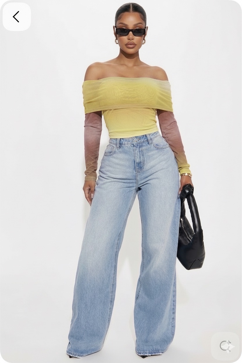 Crop top neuf pretty little thing