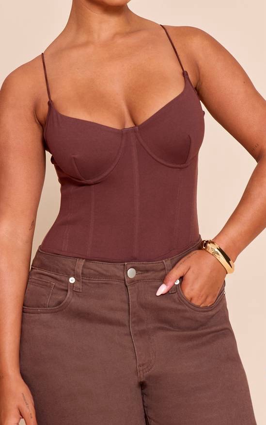 Body corset prettylittlething neuf 🤎🤎
