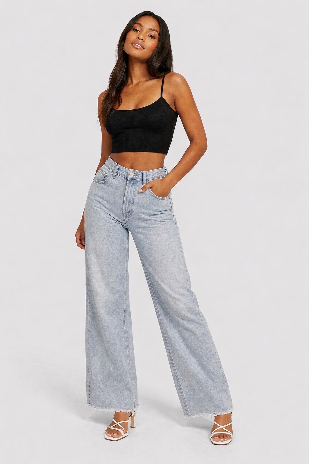 Djeans wide legs pull &bear