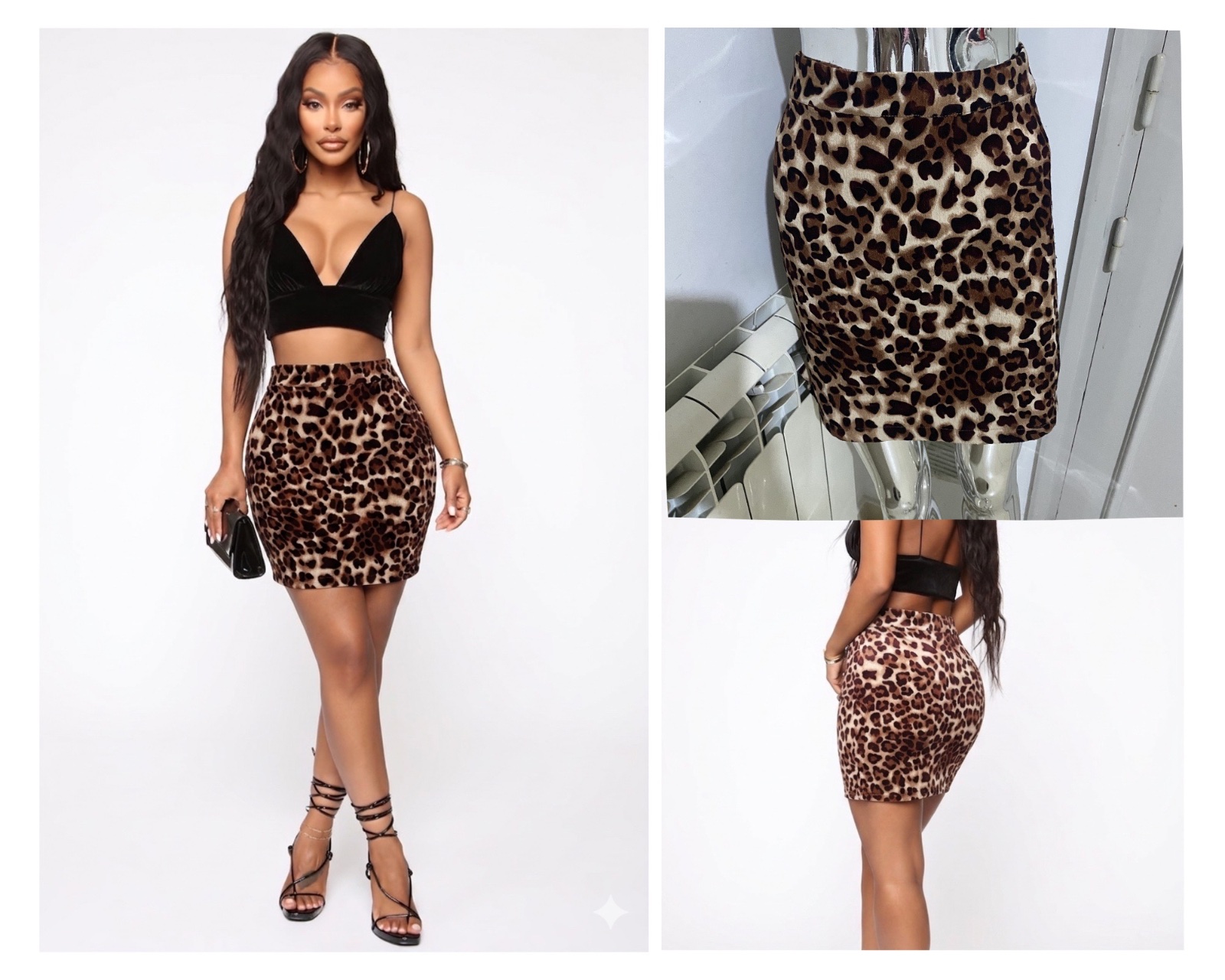 Missguided jupe mini à motif léopard, ultra tendance  ! 🐆✨