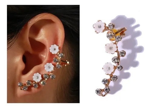 Boucles d'oreilles grimpeur de fleurs 🪷