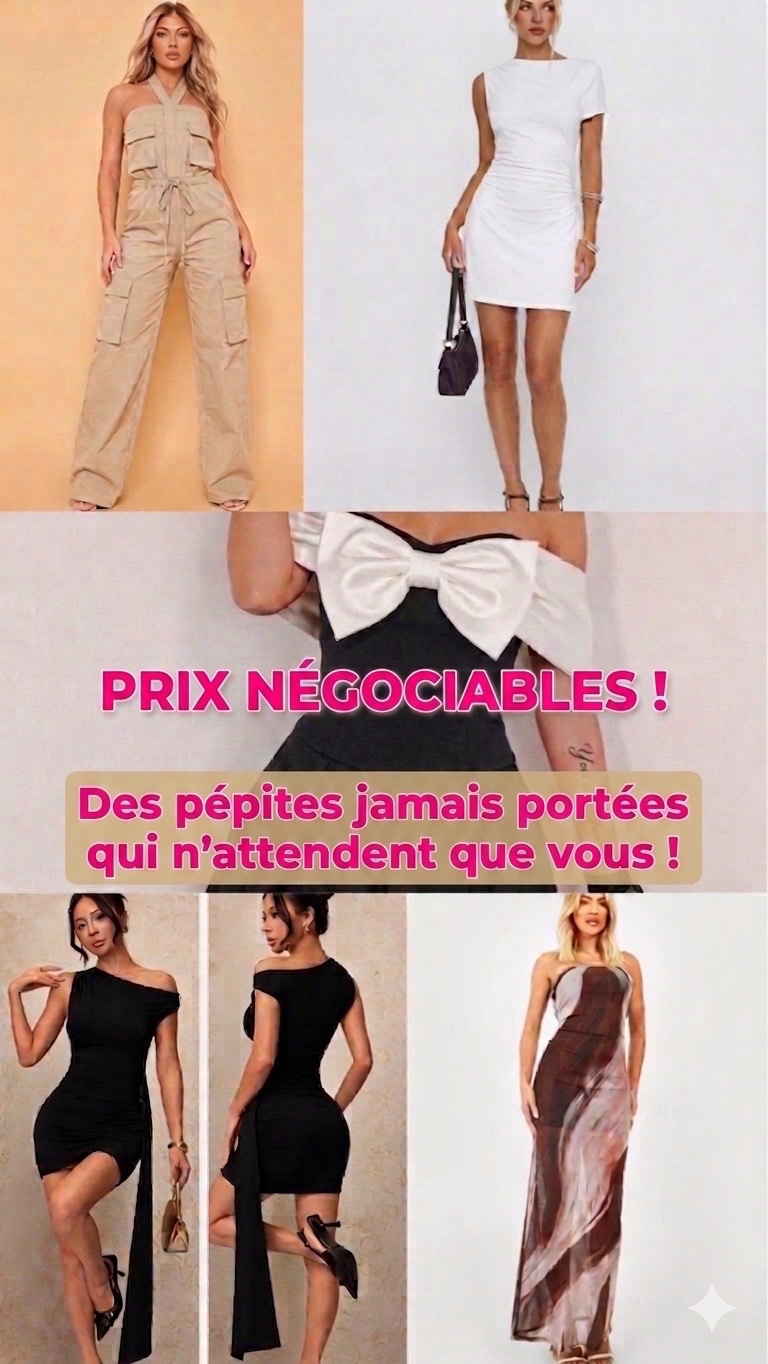 👉 Faites défiler et venez chiner dans mon dressing!