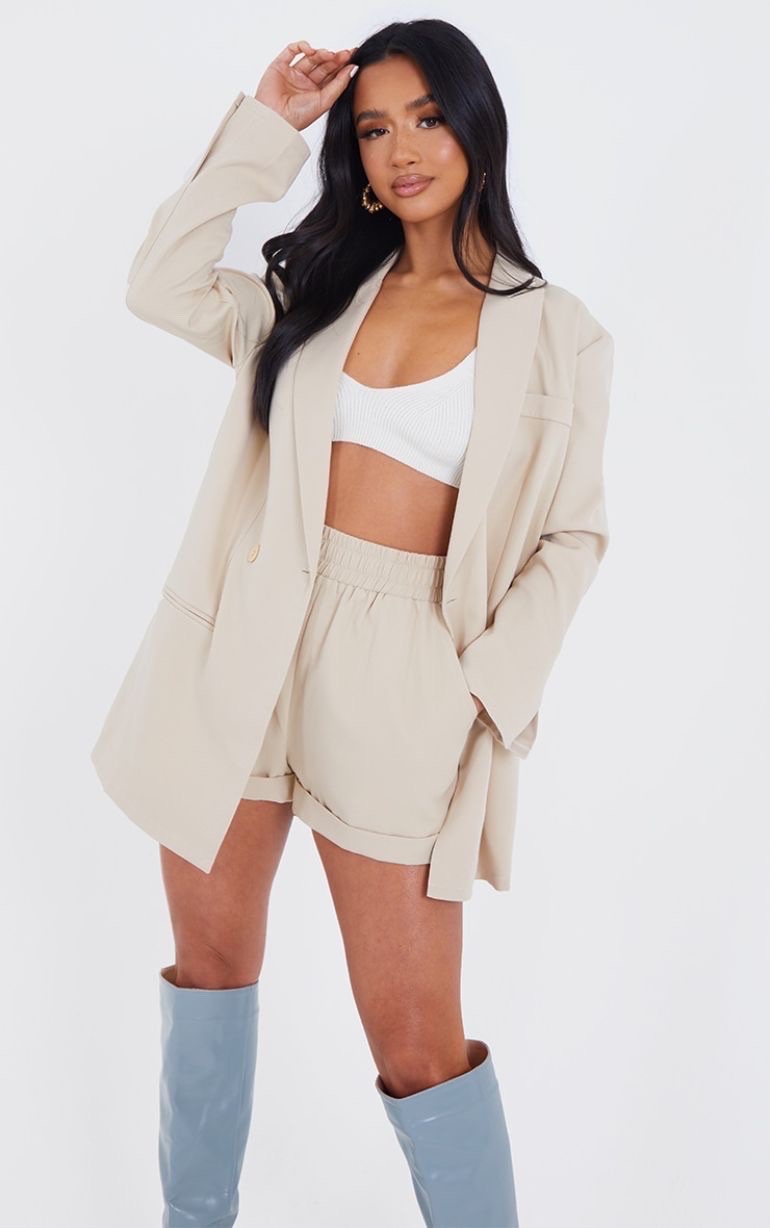 Blazer oversize pretty little thing
