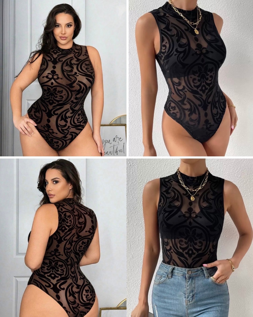 Shein casual bodysuit 💕