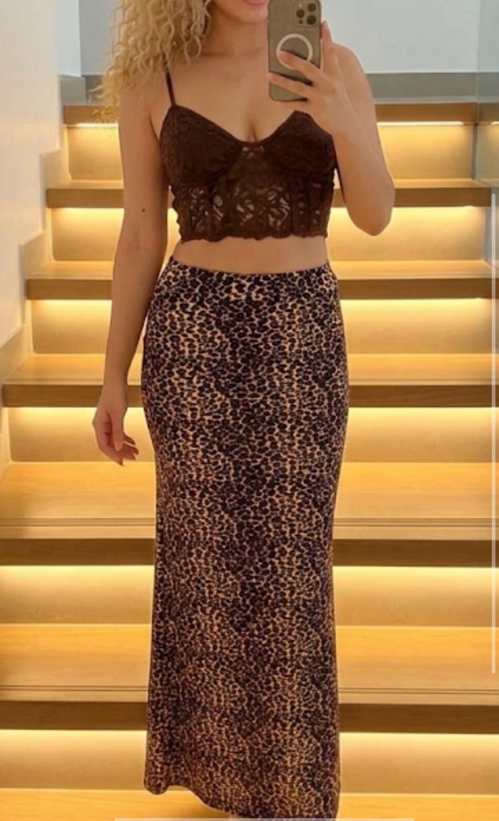 Ensemble jupe sirene et crop top Shien💕