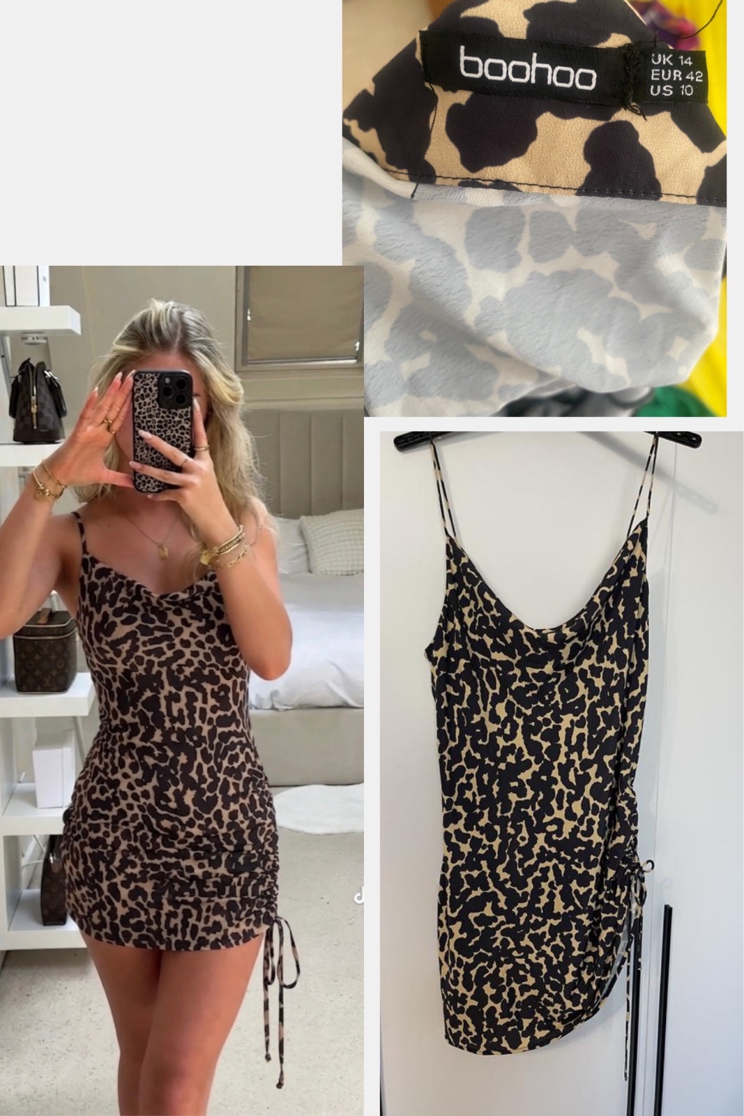 • 🐆 Coup de cœur assuré ! Magnifique robe moulante style léopard 🖤