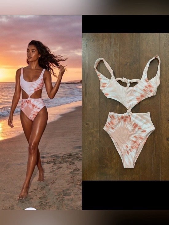 Tie &die one piece maillot Aérie neuf 