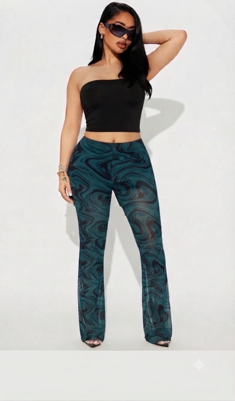 Pantalon effet marbré ultra tendance ! ✨🌀neuf avec étiquette 